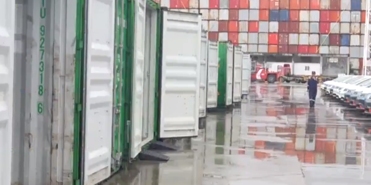 集裝箱船創(chuàng)紀(jì)錄！一次裝運(yùn)1800臺(tái)新能源車