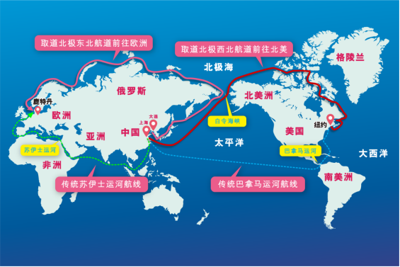 第五大航道北極航線全年通航，航運(yùn)業(yè)可能發(fā)生顛覆性的變化