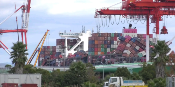 海運船公司去年海上丟失集裝箱221個，創(chuàng)最低紀錄