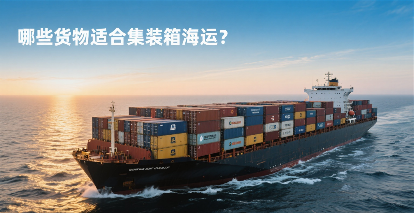 哪些貨物適合集裝箱海運(yùn)？